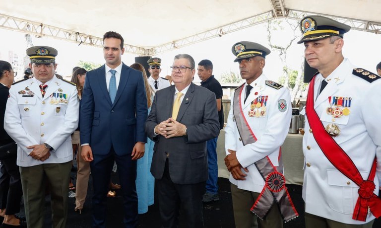João Azevêdo acompanha desfile de 7 de Setembro em João Pessoa e destaca celebração de liberdade e soberania do povo brasileiro