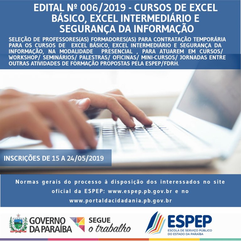 EDITAL 006 - INFORMATICA EDITAL 006 - INFORMATICA