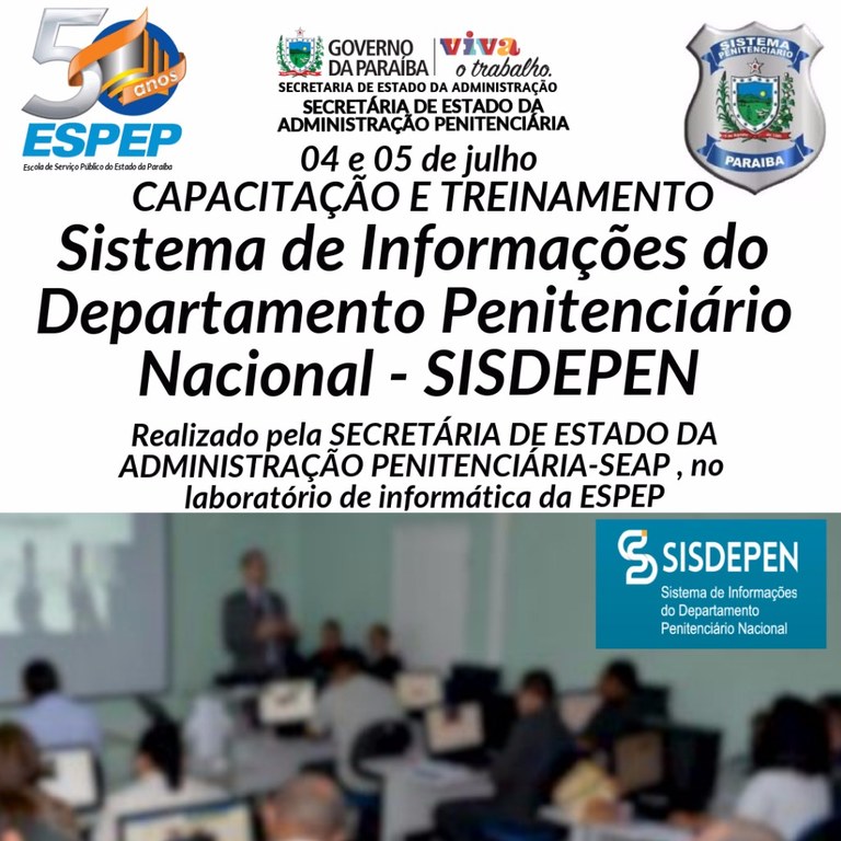 BANNER-TREINAMENTO SISDEPEN BANNER-TREINAMENTO SISDEPEN