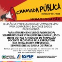 BANNER CHAMADA 001/18 HOMOLOGAÇÃO