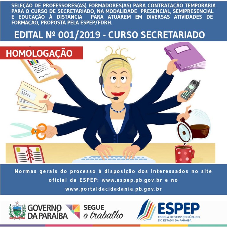 HOMOLOGAÇÃO - EDITAL 001-2019 HOMOLOGAÇÃO - EDITAL 001-2019
