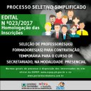 banner homologação edital 23-2017