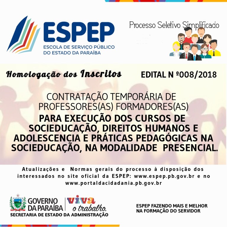 BANNER-homologação-edital 008/18 BANNER-homologação-edital 008/18