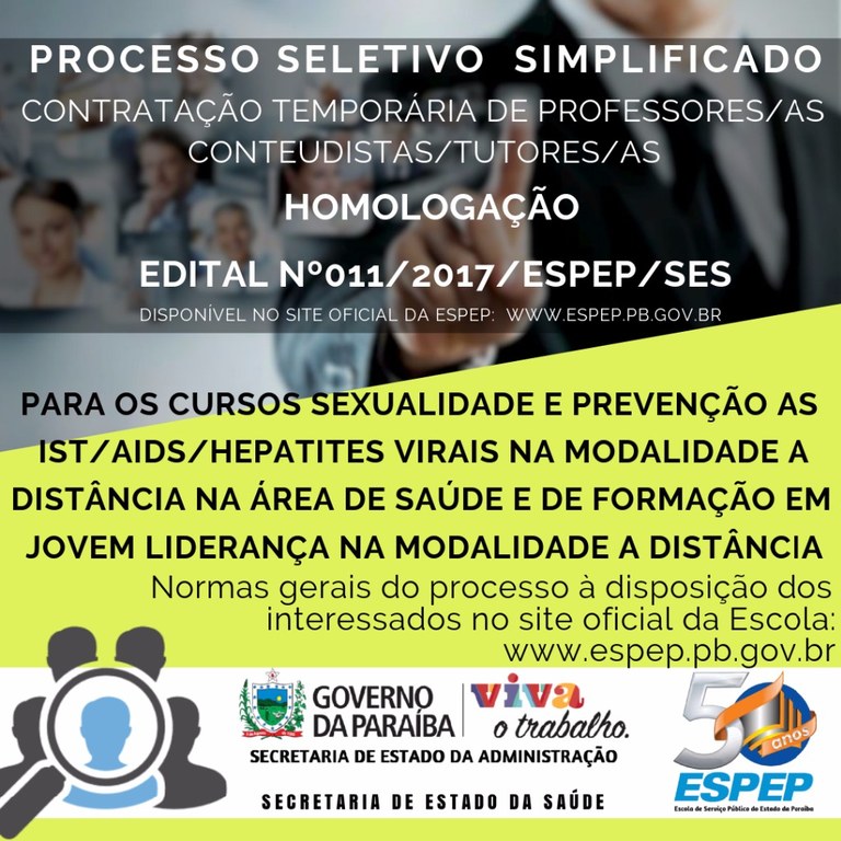 BANNER HOMOLOGAÇÃO EDITAL N011-2017 BANNER HOMOLOGAÇÃO EDITAL N011-2017