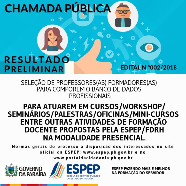 BANNER CHAMADA 02/18 PRELIMIAR BANNER CHAMADA 02/18 PRELIMIAR