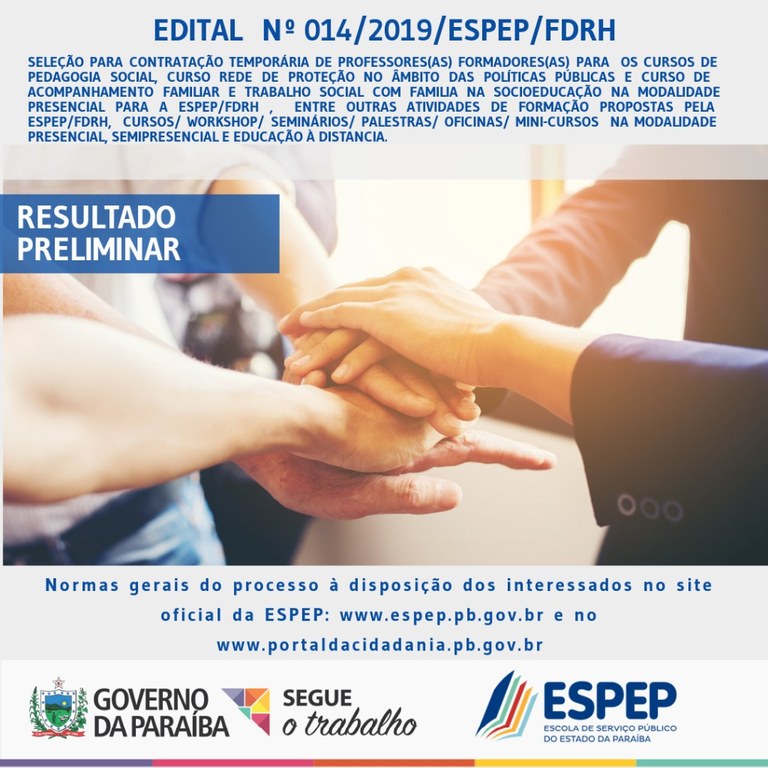 RESULTADO PRELIMINAR - BANNER RESULTADO PRELIMINAR - BANNER