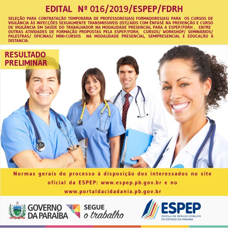 RESULTADO PRELIMINAR - BANNER RESULTADO PRELIMINAR - BANNER