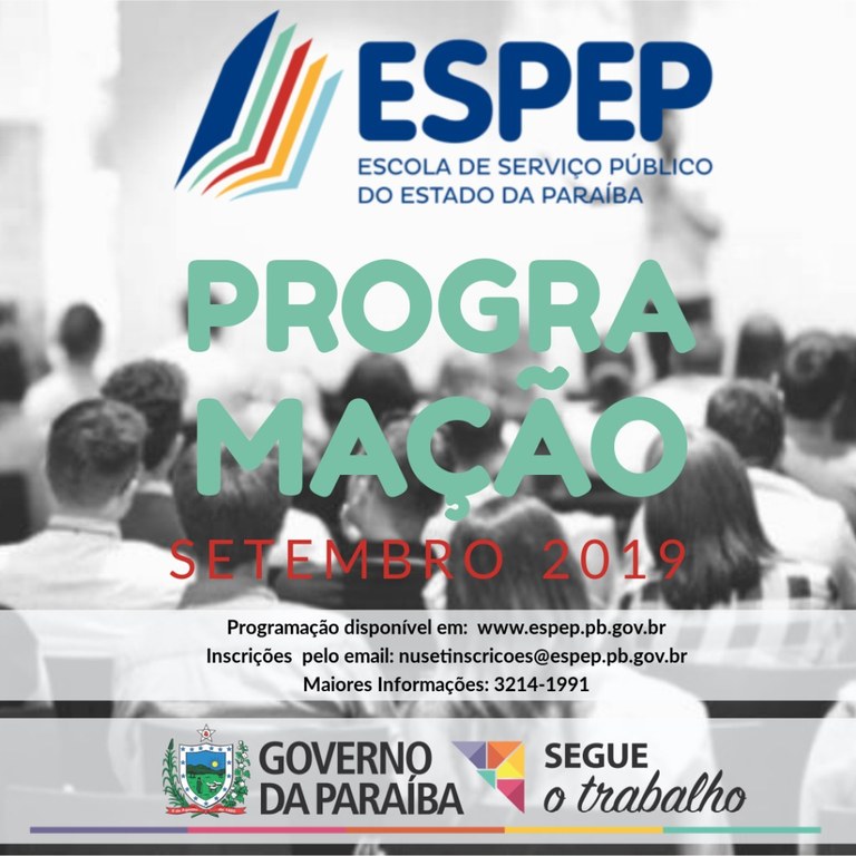 Banner programação - João Pessoa Banner programação - João Pessoa
