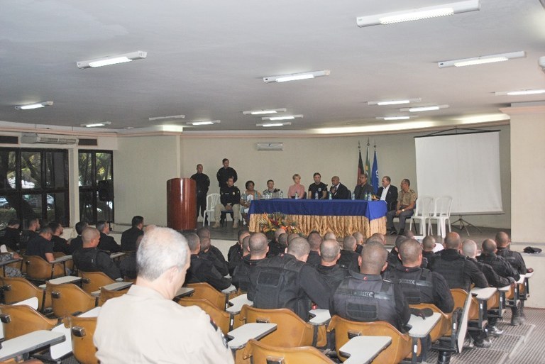 Abertura do cursos de escoltas - SEAP 