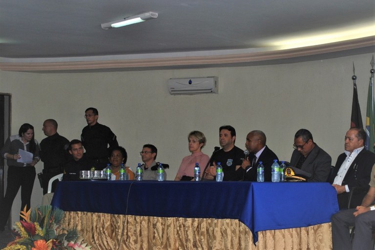 Abertura do cursos de escoltas - SEAP