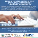 EDITAL 06 - HOMOLOGAÇÃO