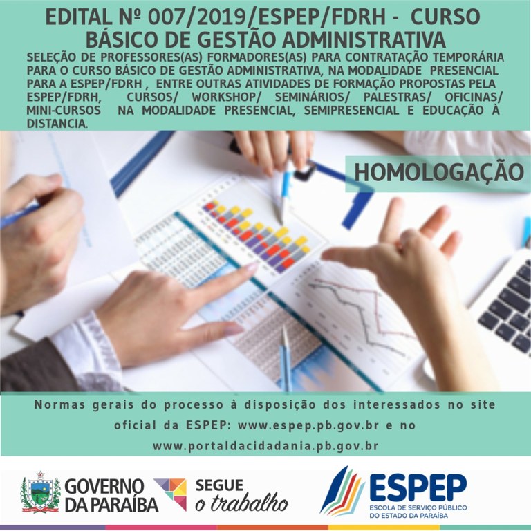 EDITAL 07 - HOMOLOGAÇÃO EDITAL 07 - HOMOLOGAÇÃO