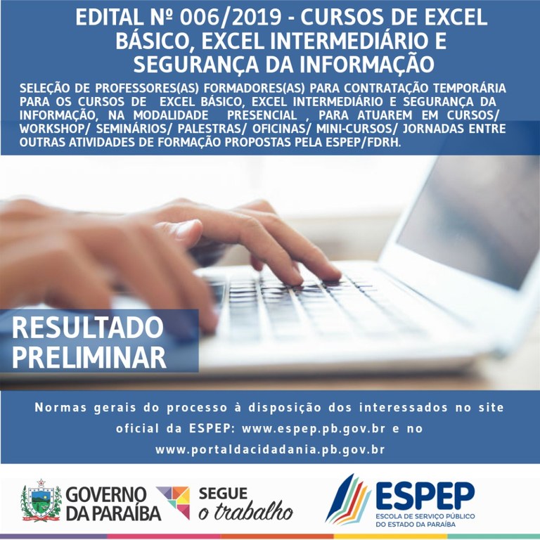 EDITAL 6 - PRELIMINAR EDITAL 6 - PRELIMINAR
