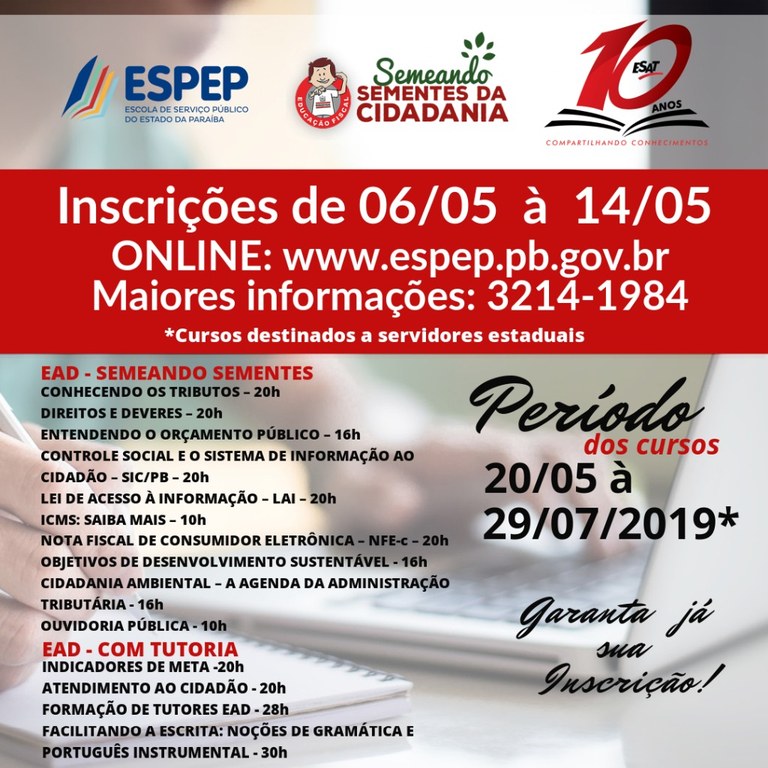 Ead maio/2019 Ead maio/2019