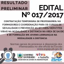 BANNER - RESULTADO PRELIMINAR