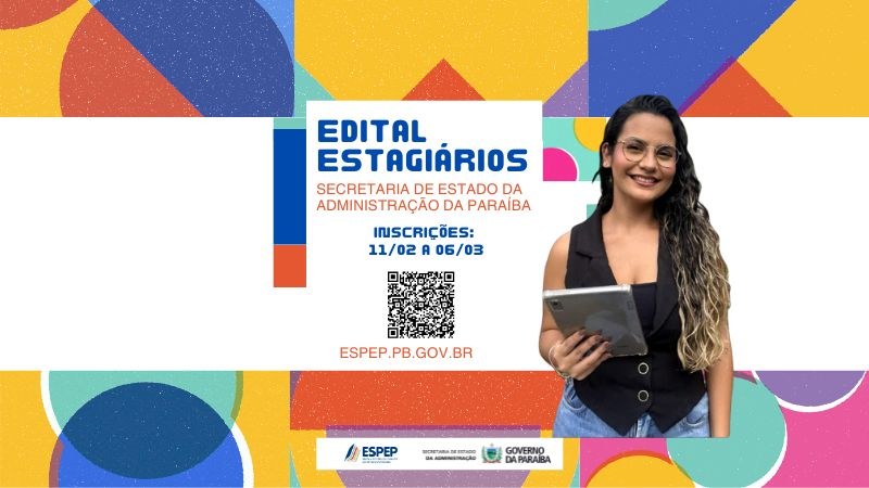 Sead e Espep abrem inscrições de Processo Seletivo Simplificado para estágio remunerado